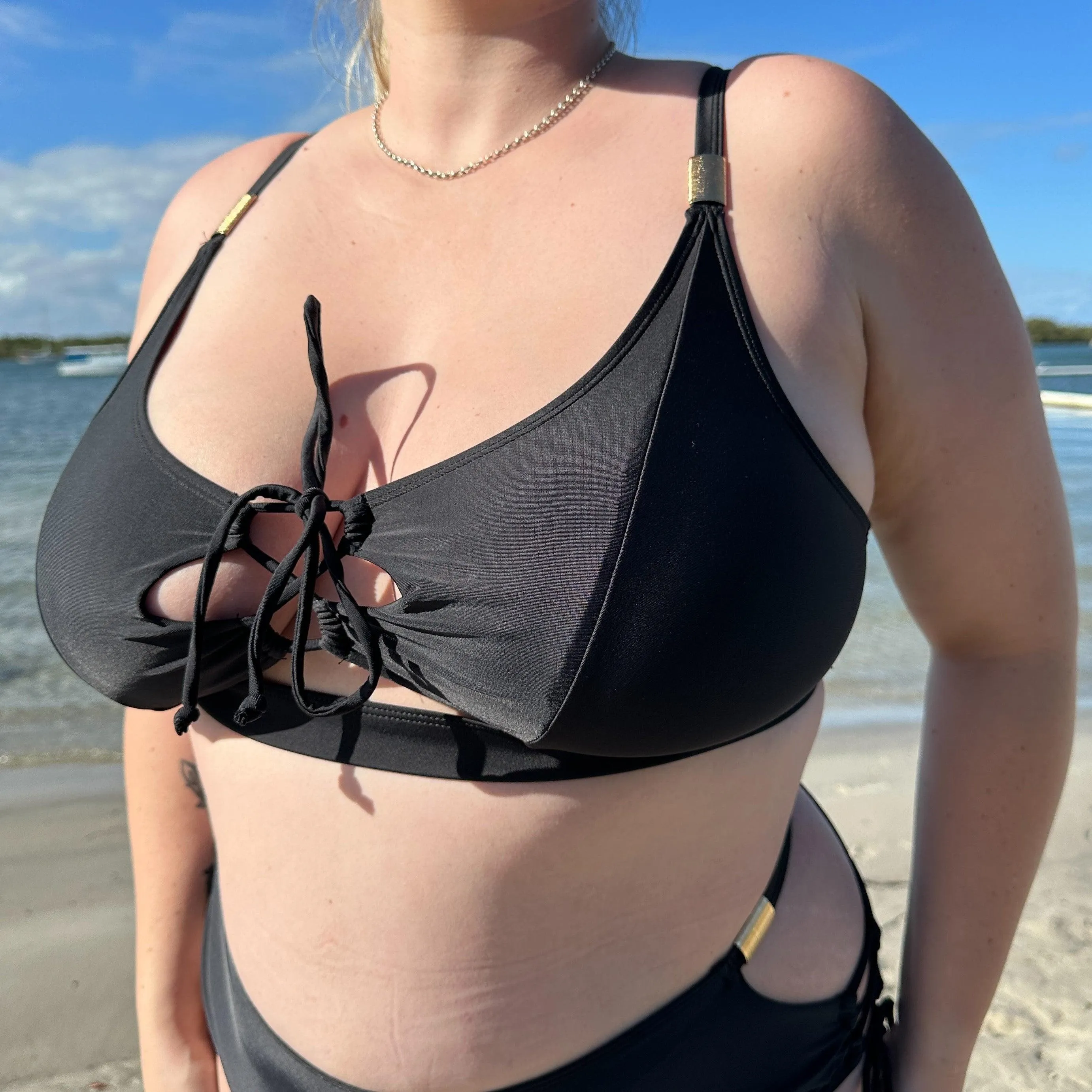 What Babe? Bikini Top - Black sold by Snag Tights product image thumbnail 5