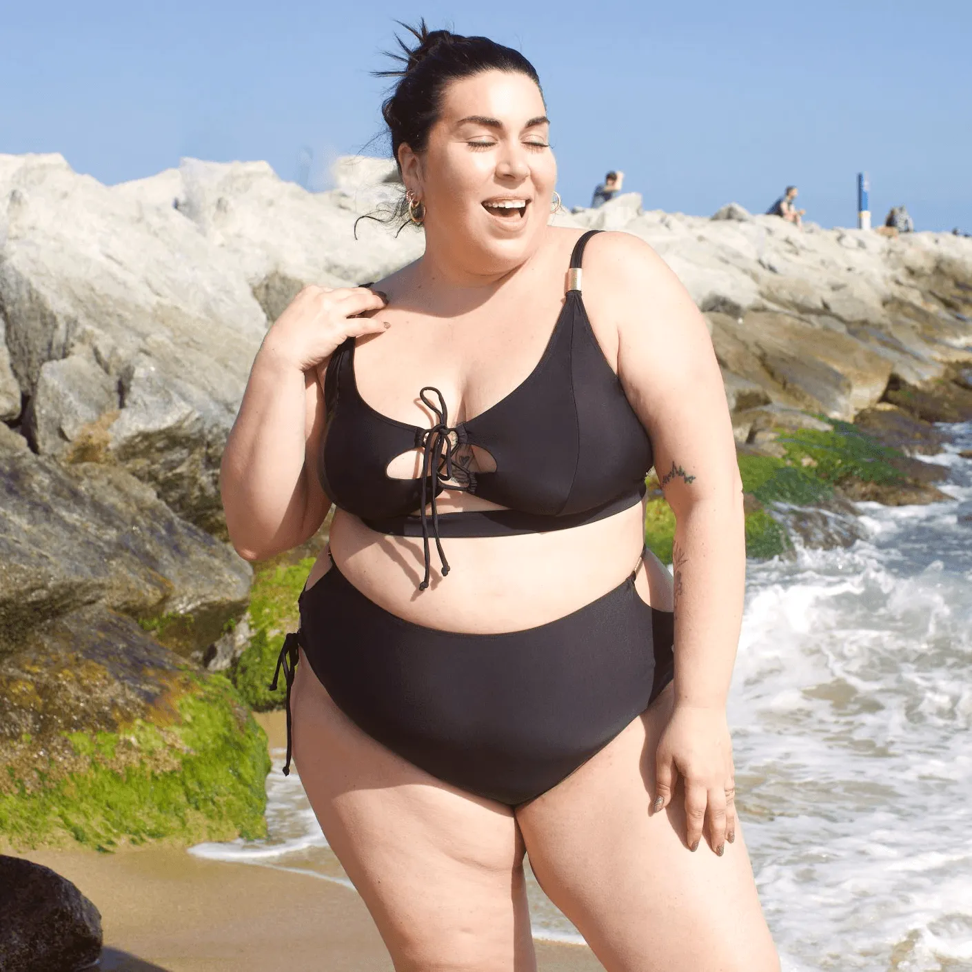 What Babe? Bikini Top - Black sold by Snag Tights product image thumbnail 2