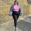Long Squat Proof Leggings - Black (V2) sold by Snag Tights