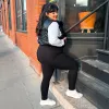 Long Squat Proof Leggings - Black (V2) sold by Snag Tights