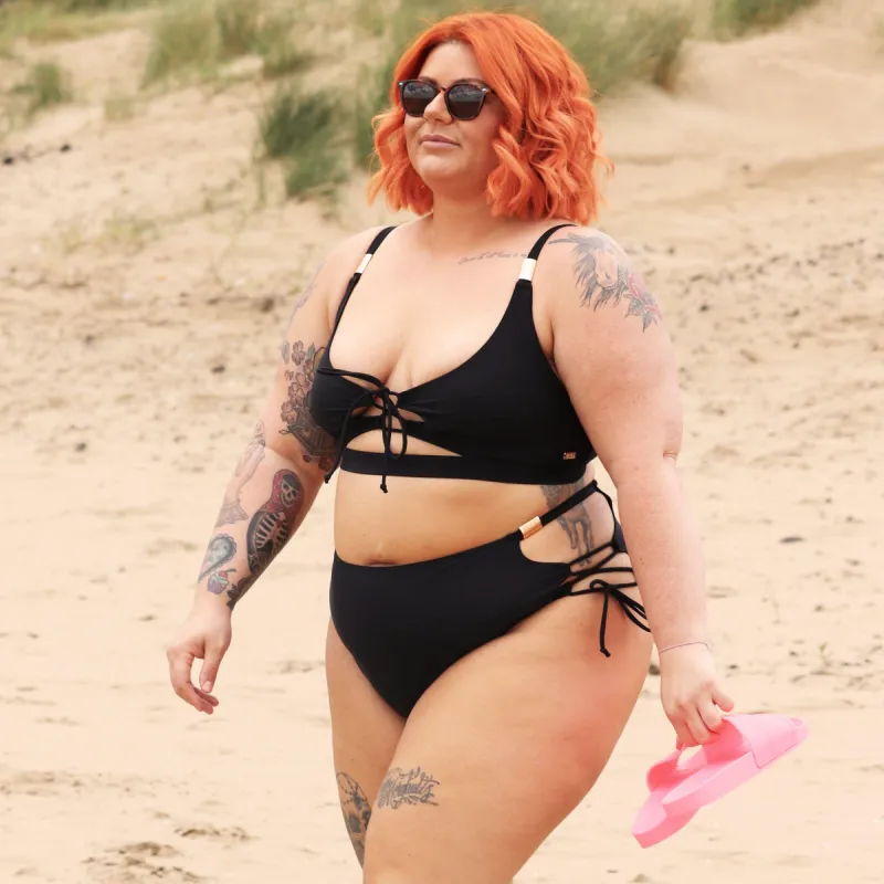 Babe with the Power Bikini Bottoms sold by Snag Tights