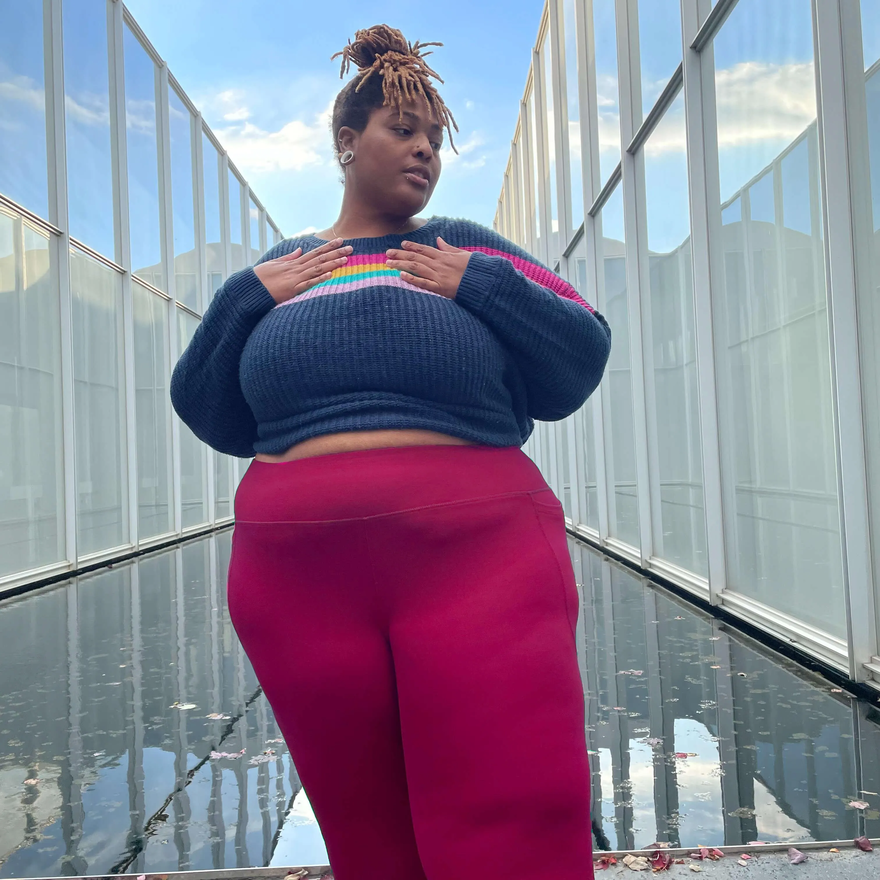 Squat Proof Leggings - Long sold by Snag Tights product image thumbnail 3