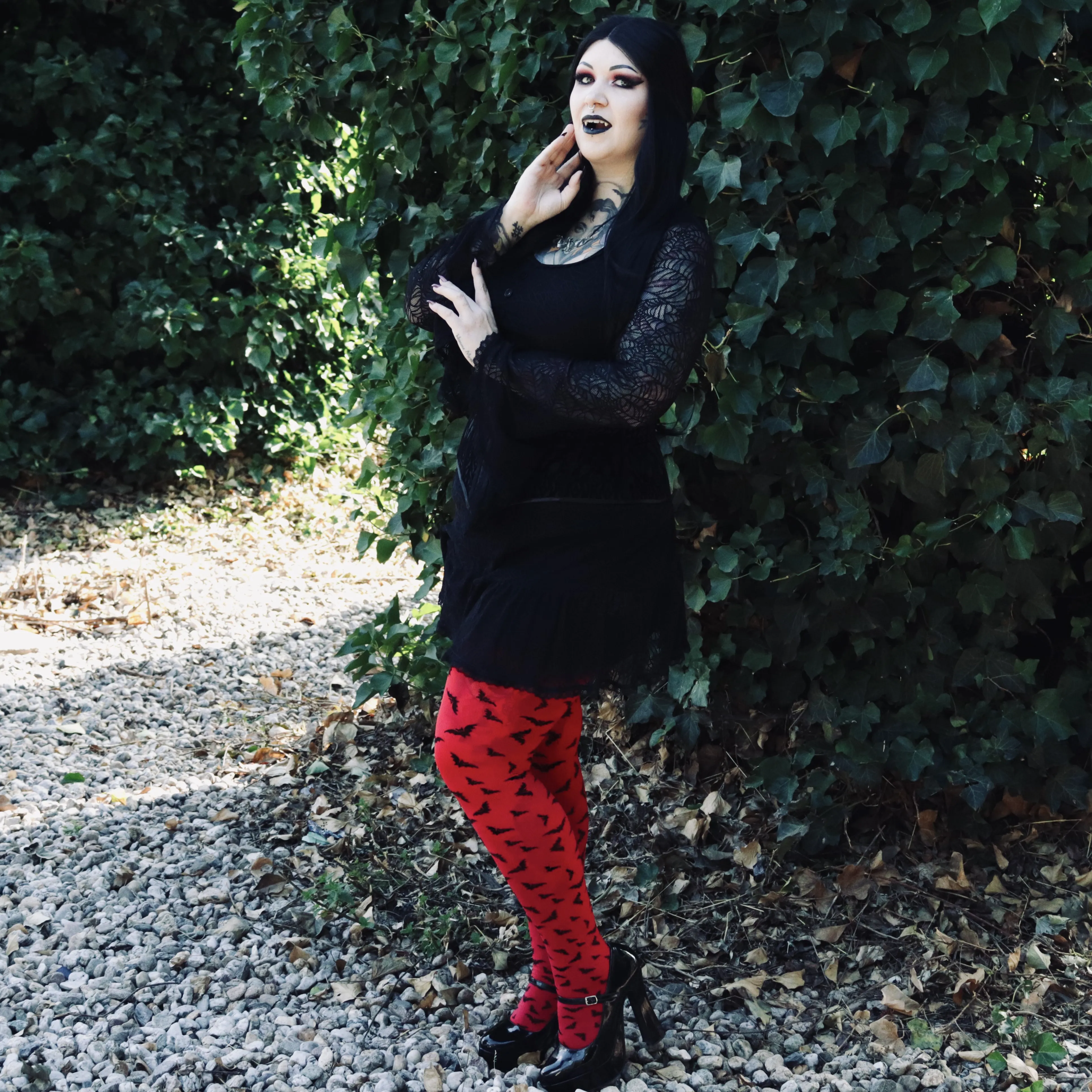 Fright Night - Blood Red sold by Snag Tights product image thumbnail 2