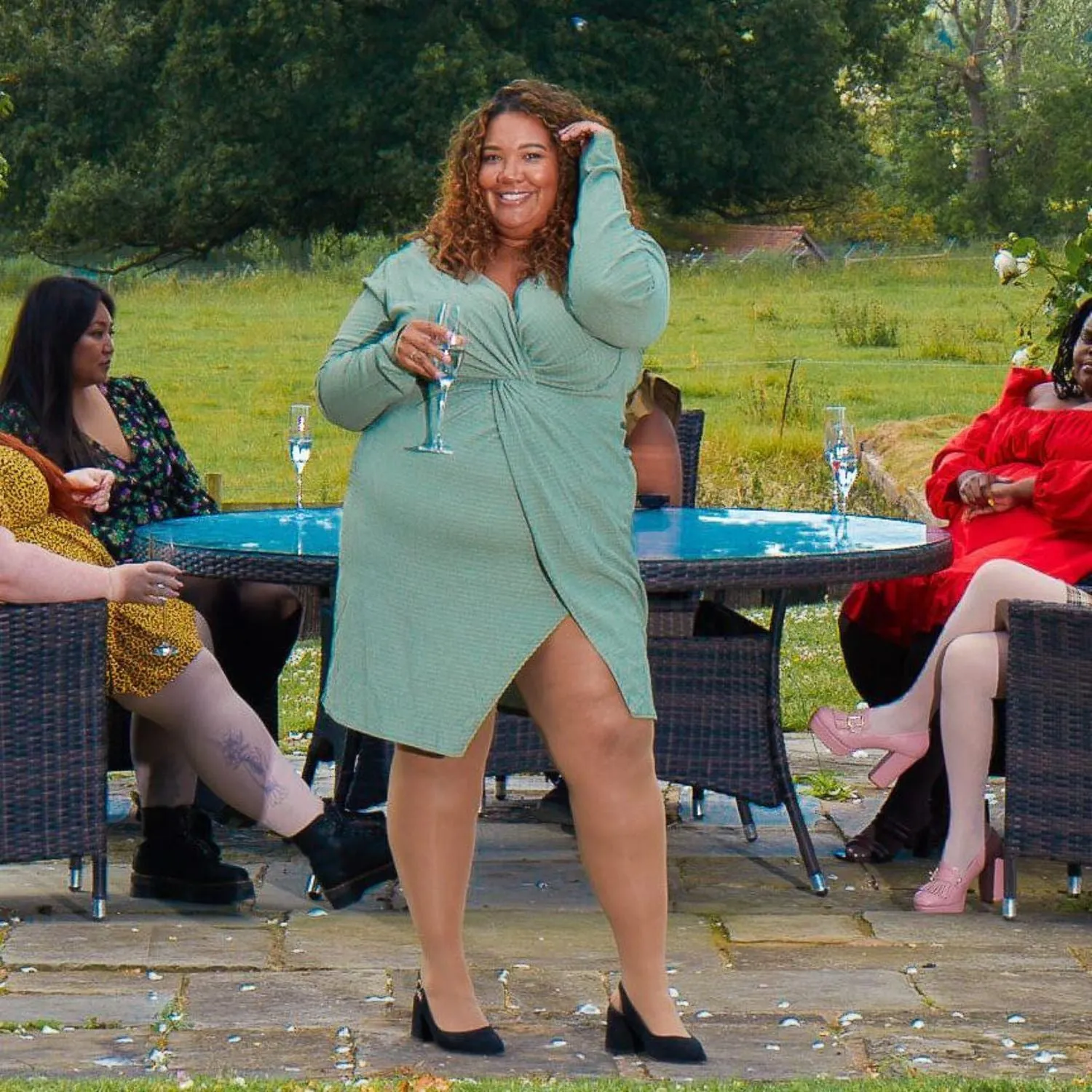 Sheer 30 Den Pantyhose - Caramel Latte sold by Snag Tights product image thumbnail 4