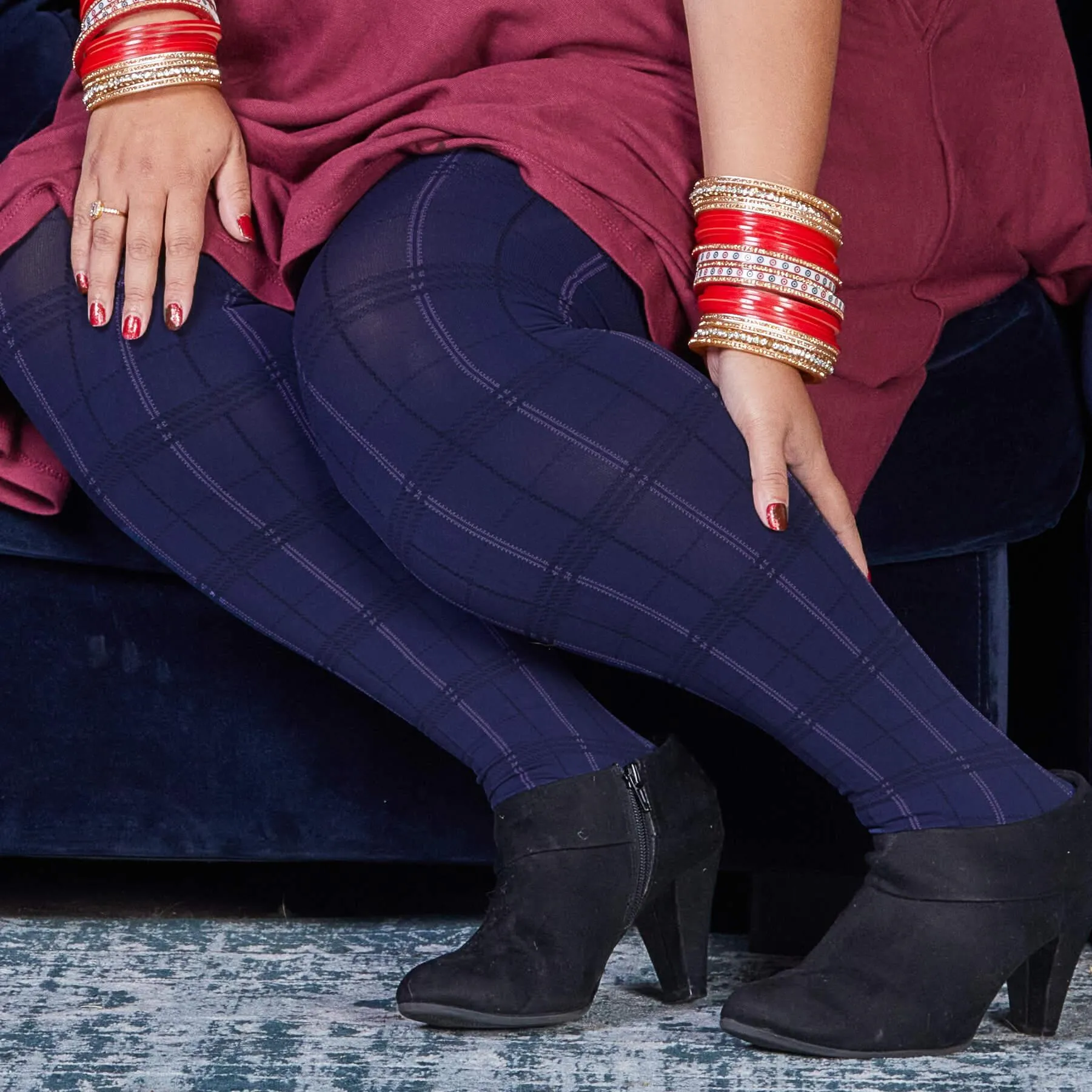 Plaid Tights - Stovies sold by Snag Tights product image thumbnail 4