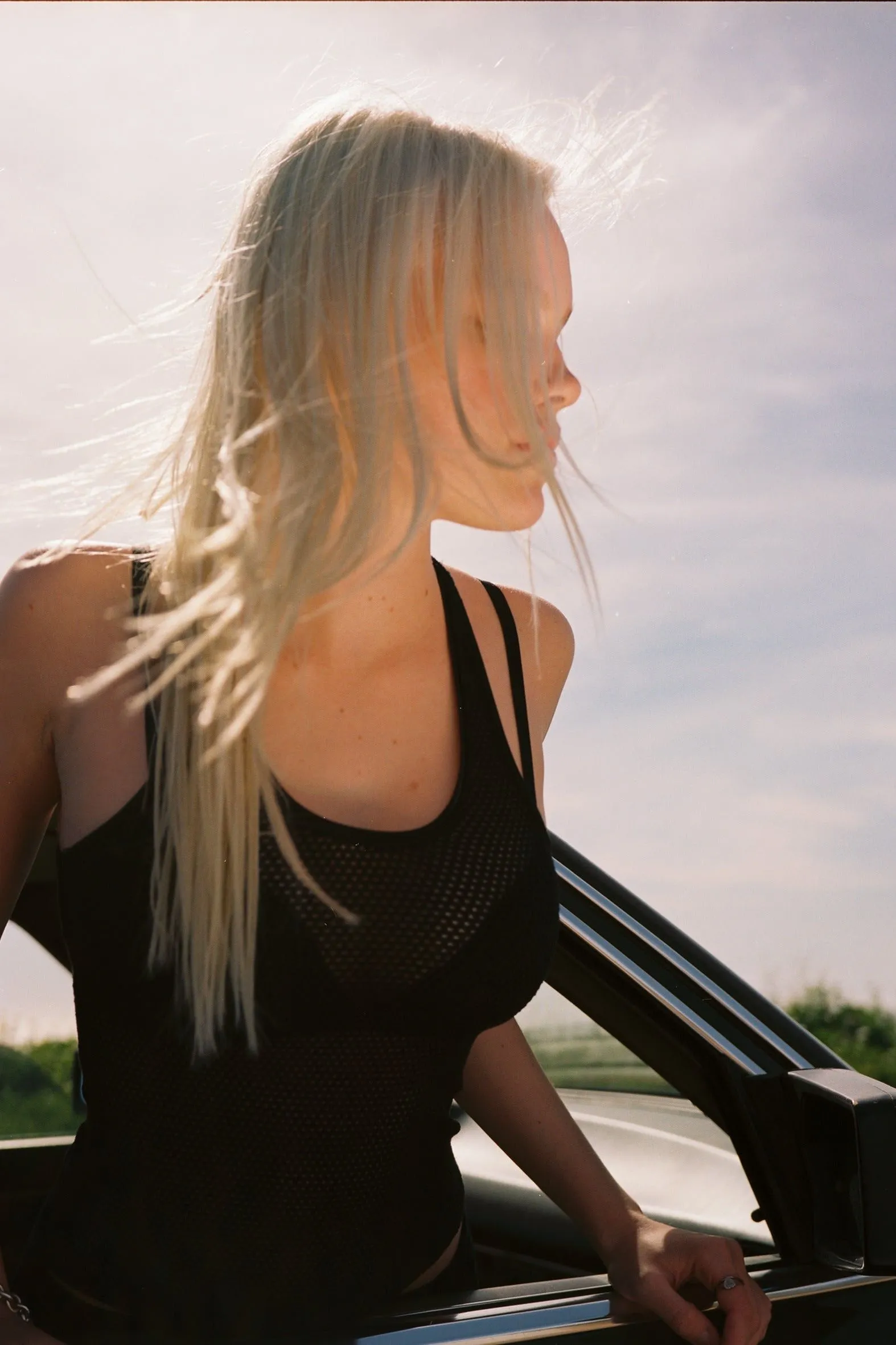 THE TEDDY TANK IN BLACK sold by Bella Venice product image thumbnail 4