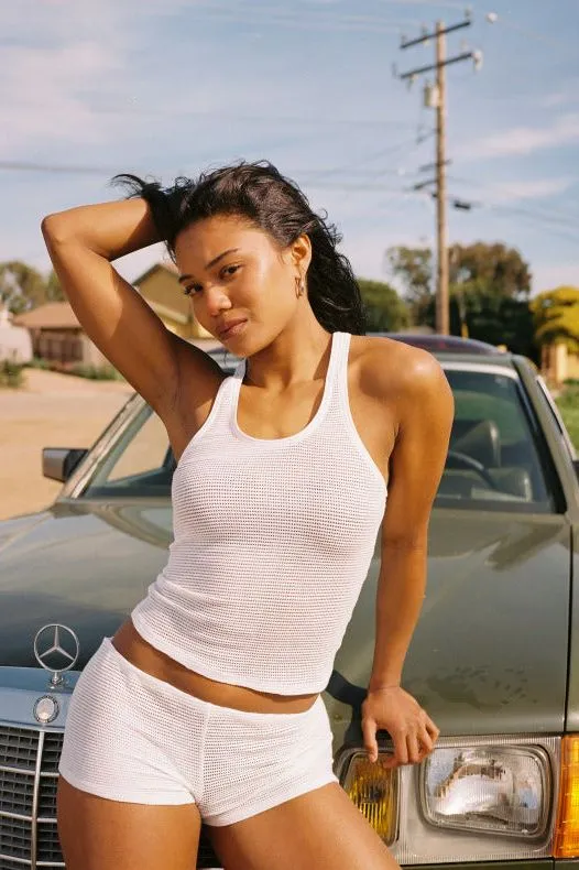 the teddy tank in white sold by Bella Venice product image thumbnail 5