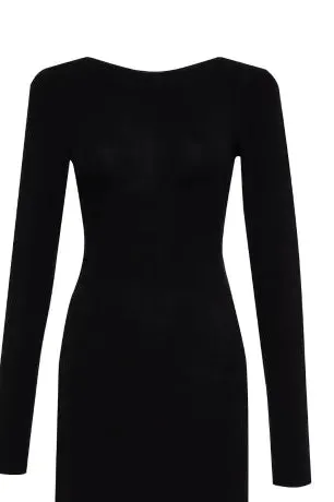 THE CHARLESTON MINI DRESS IN BLACK sold by Bella Venice