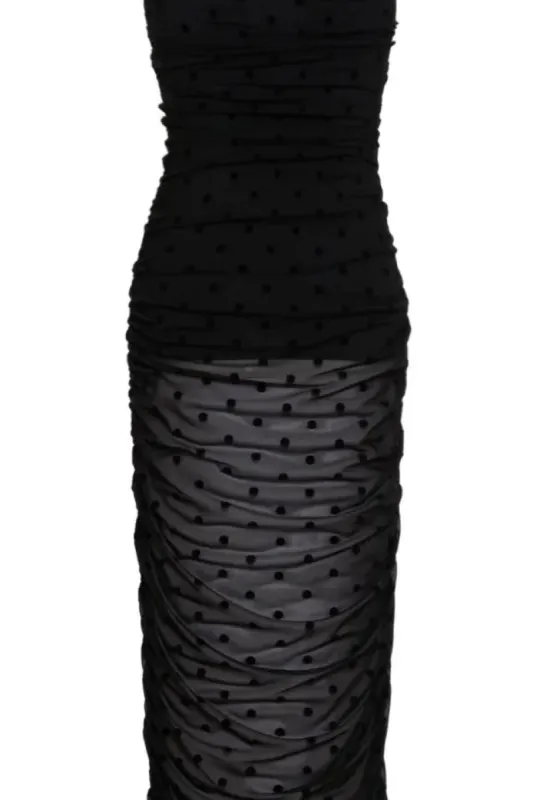 THE EMERSON TUBE DRESS IN BLACK sold by Bella Venice