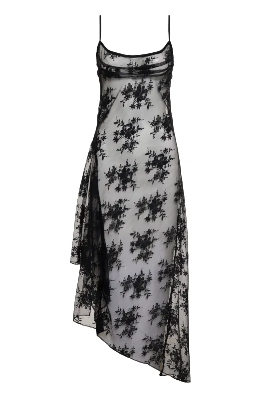 THE TAMARA DRESS IN BLACK LACE sold by Bella Venice