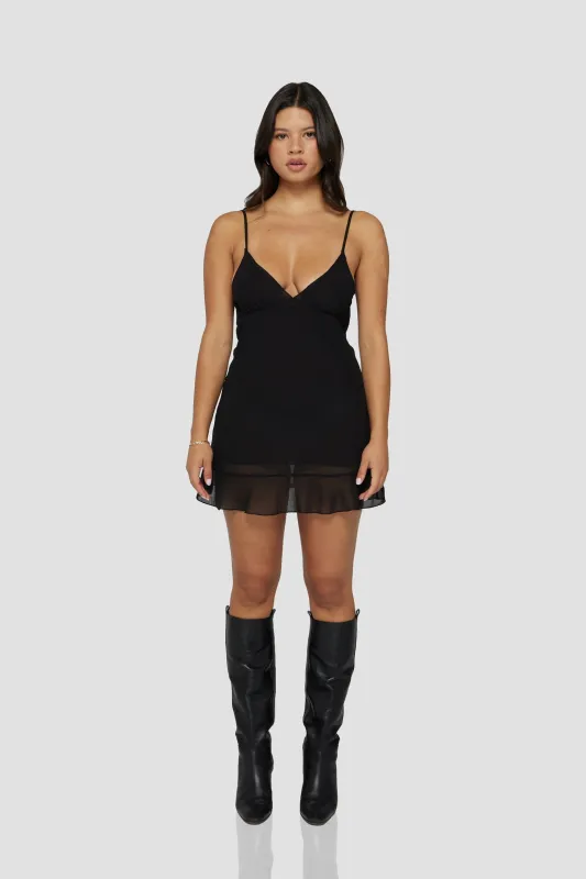 THE BUTTERFLY DRESS IN BLACK sold by Bella Venice