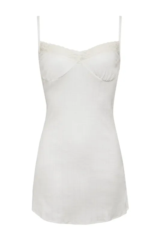 THE TESSA DRESS IN IVORY sold by Bella Venice