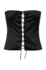THE JOLIE CORSET IN BLACK sold by Bella Venice