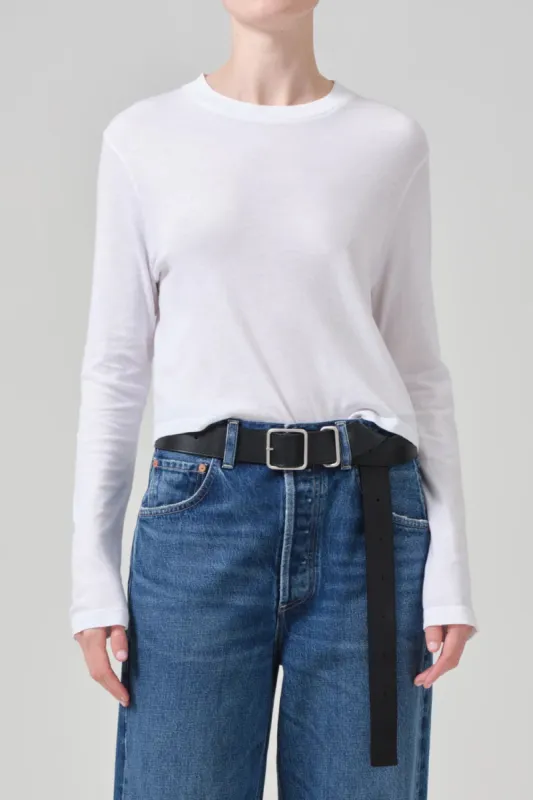 Sabine Cropped Long Sleeve sold by Hills Dry Goods