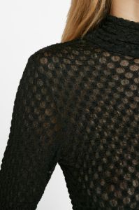 Mesh Lace Turtleneck sold by Hills Dry Goods