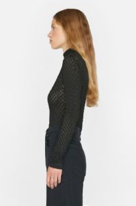 Mesh Lace Turtleneck sold by Hills Dry Goods
