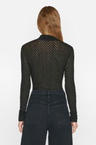 Mesh Lace Turtleneck sold by Hills Dry Goods