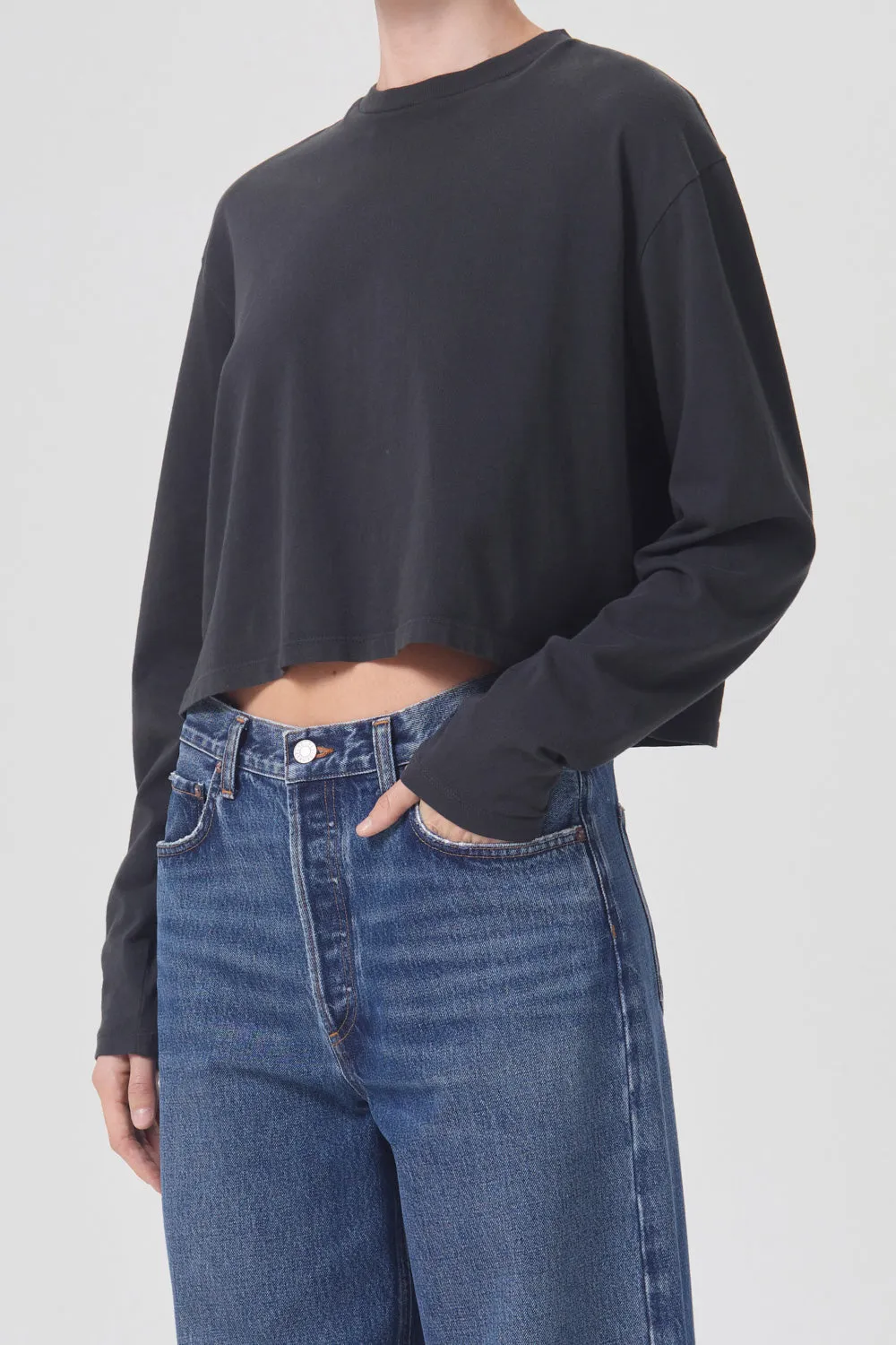 Mason Crop Tee sold by Hills Dry Goods