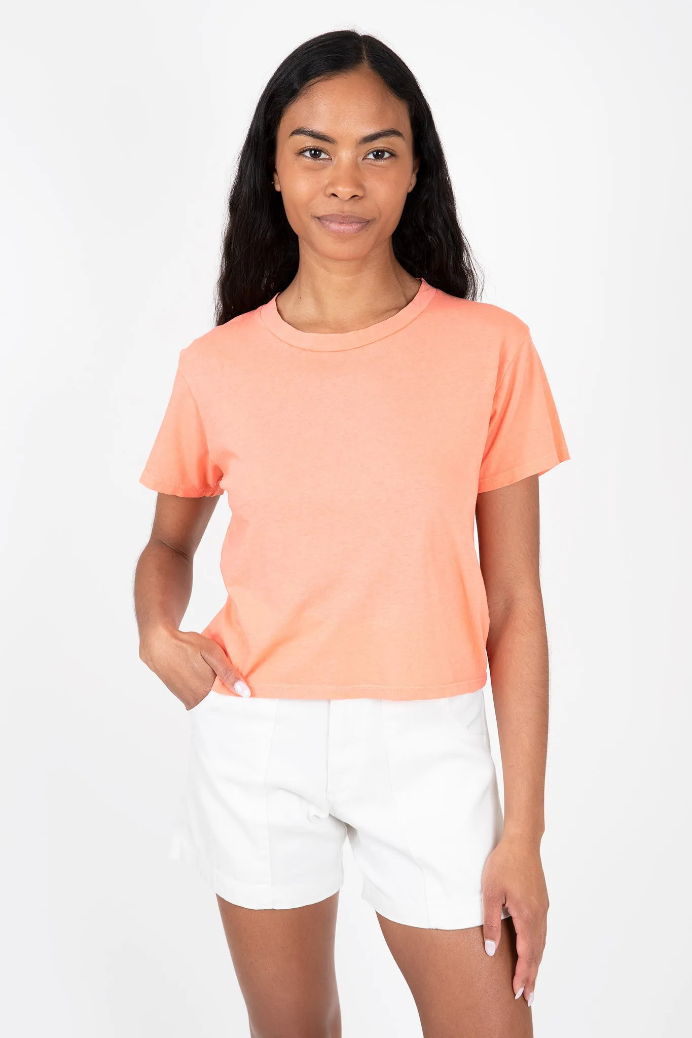 Cropped Ojai Tee sold by Hills Dry Goods