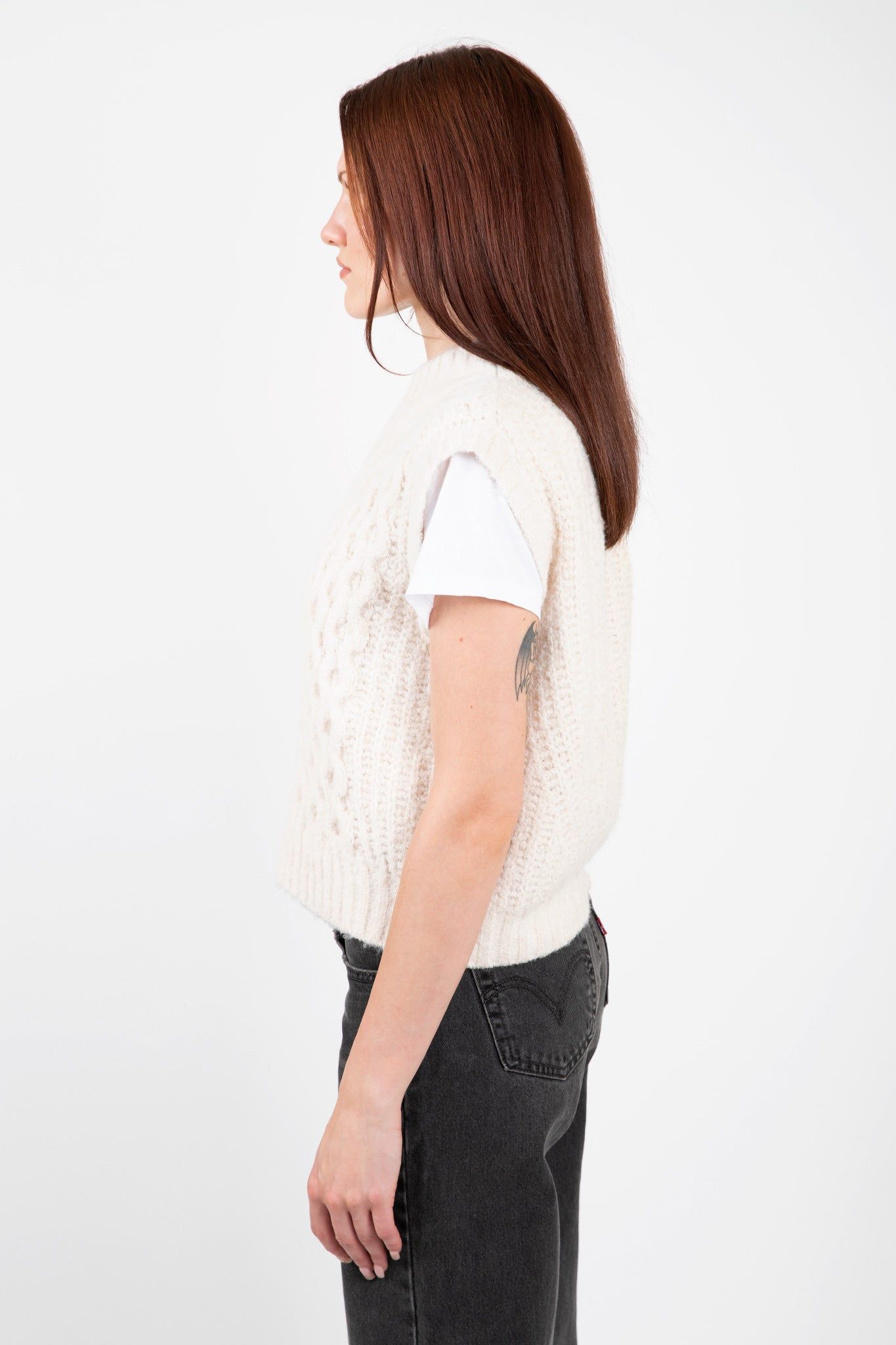 Lina Textured Vest sold by Hills Dry Goods product image thumbnail 2