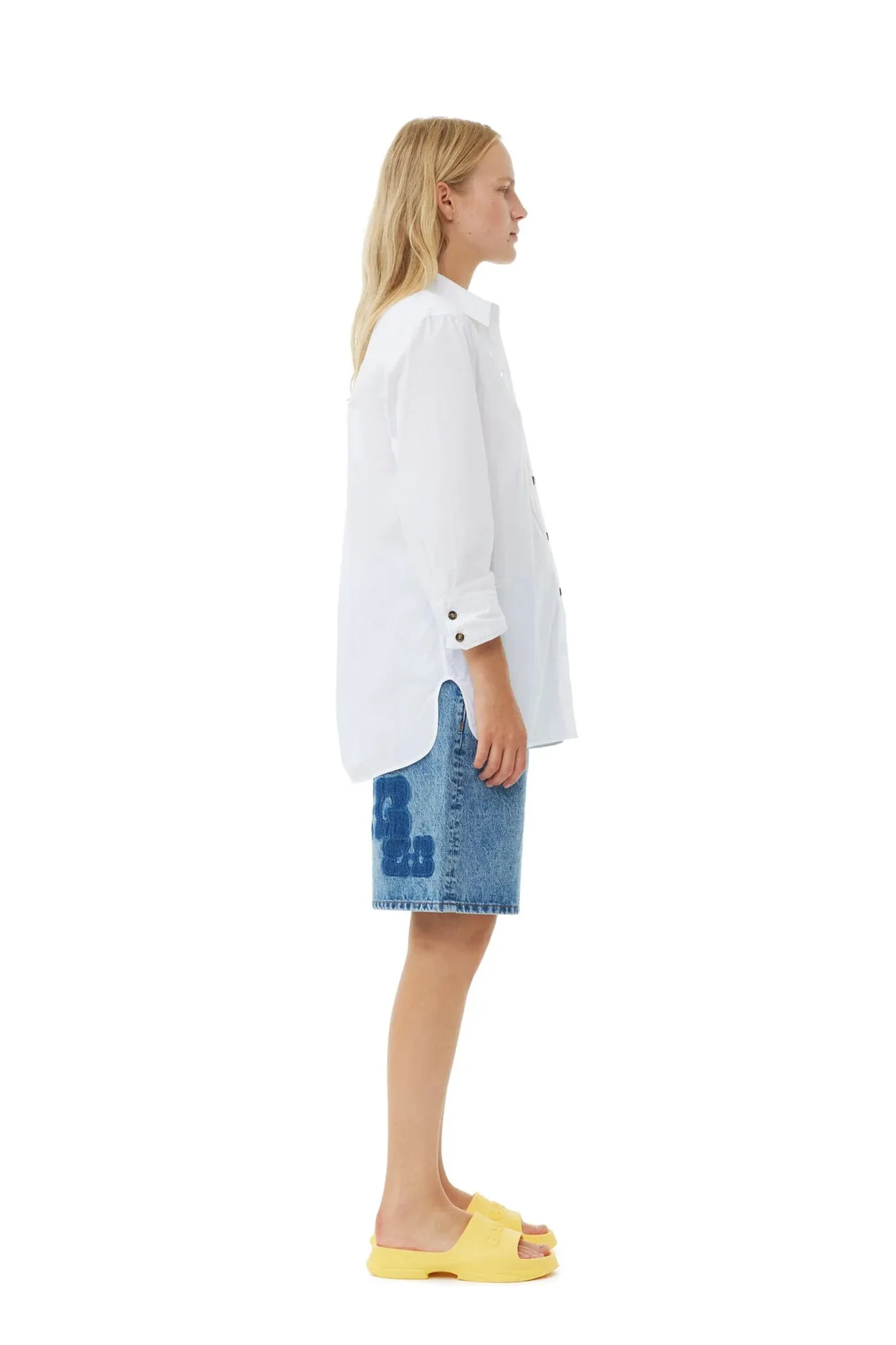 Cotton Poplin Oversized Shirt sold by Hills Dry Goods product image thumbnail 3
