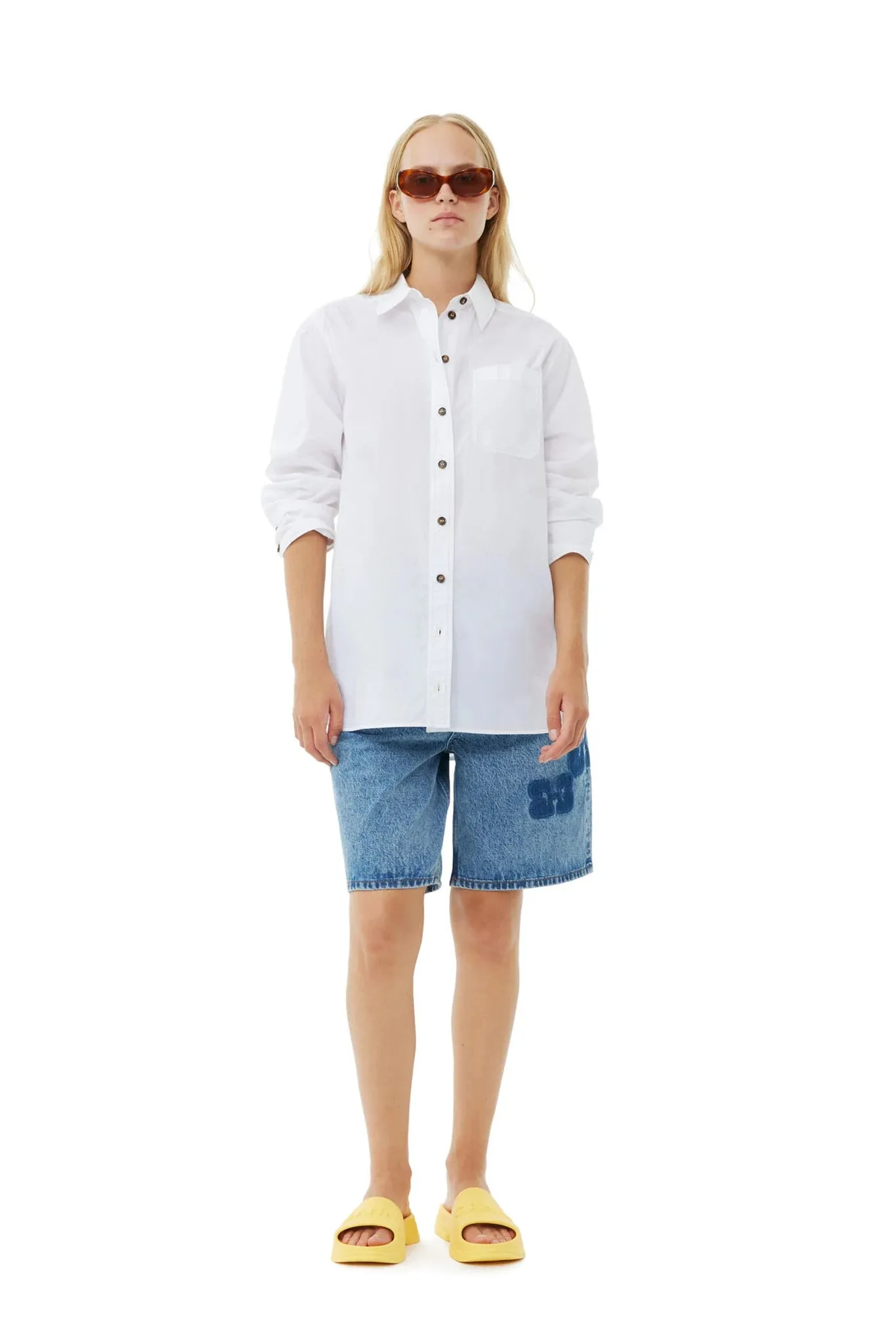 Cotton Poplin Oversized Shirt sold by Hills Dry Goods product image thumbnail 2
