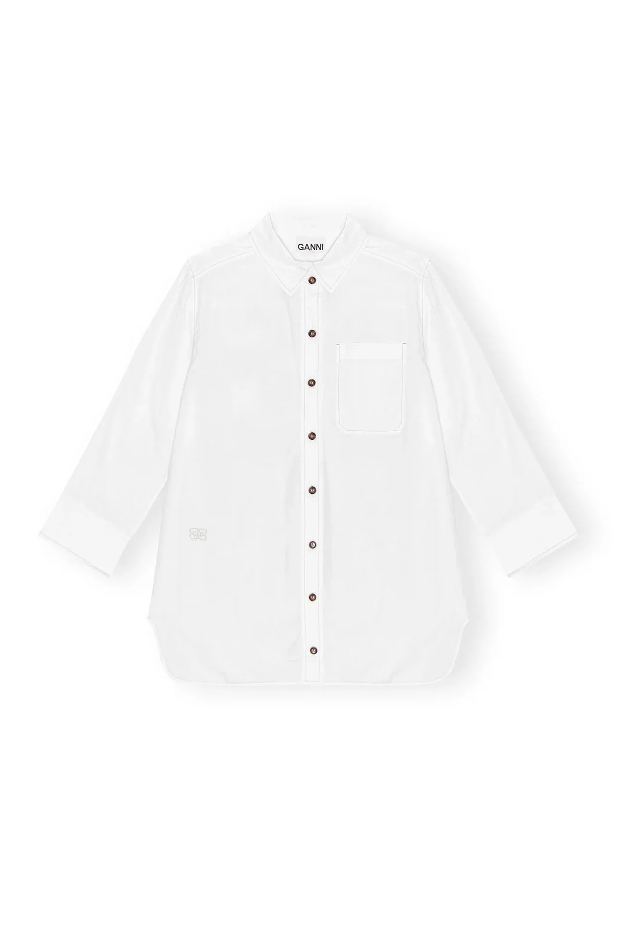 Cotton Poplin Oversized Shirt sold by Hills Dry Goods product image thumbnail 5