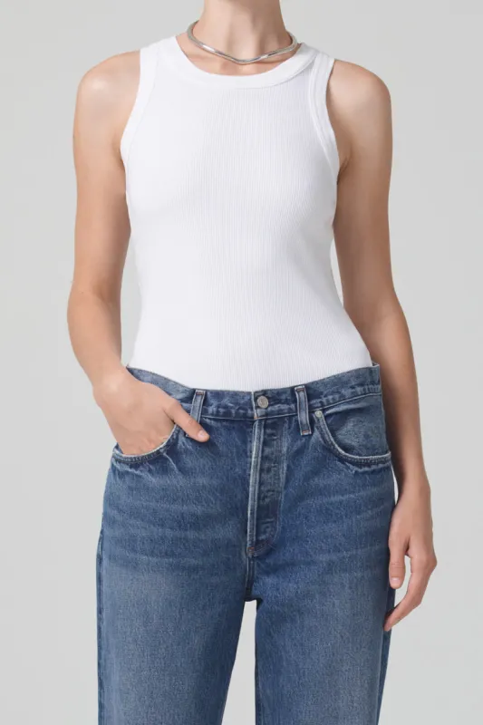 Isabel Rib Tank sold by Hills Dry Goods