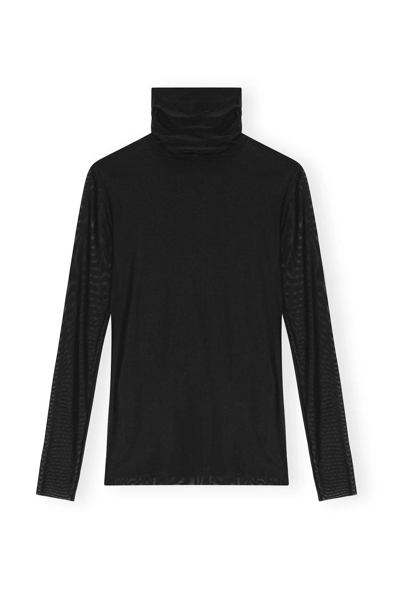 Mesh Long Sleeve Roll Neck Blouse sold by Hills Dry Goods product image thumbnail 5