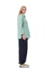 Green Striped Cotton Oversized Shirt sold by Hills Dry Goods