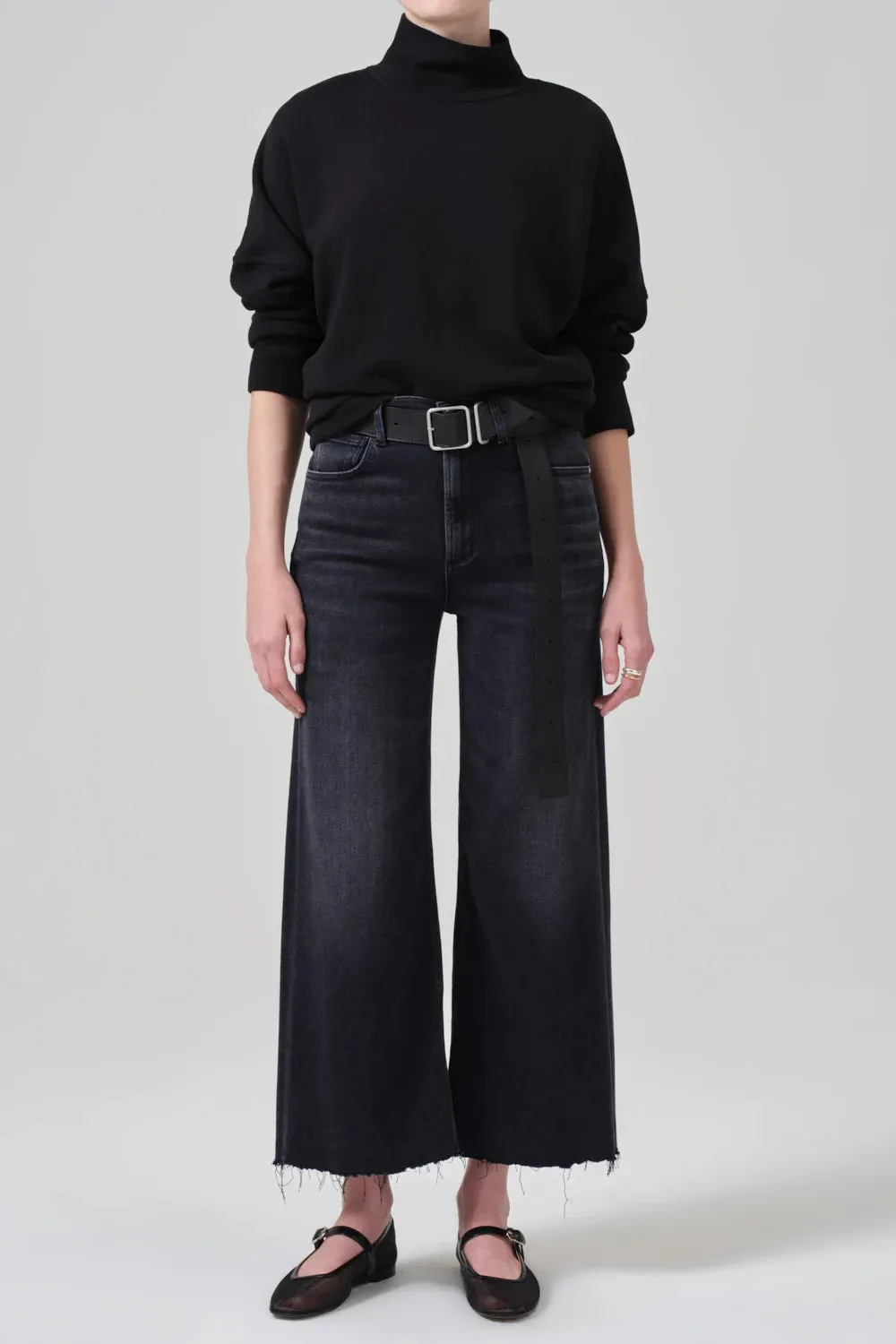 Lyra Wide Leg Crop sold by Hills Dry Goods