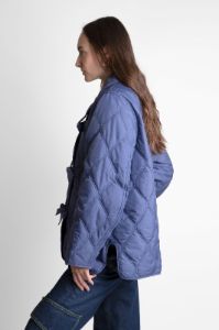 Ripstop Quilt Asymmetric Jacket sold by Hills Dry Goods
