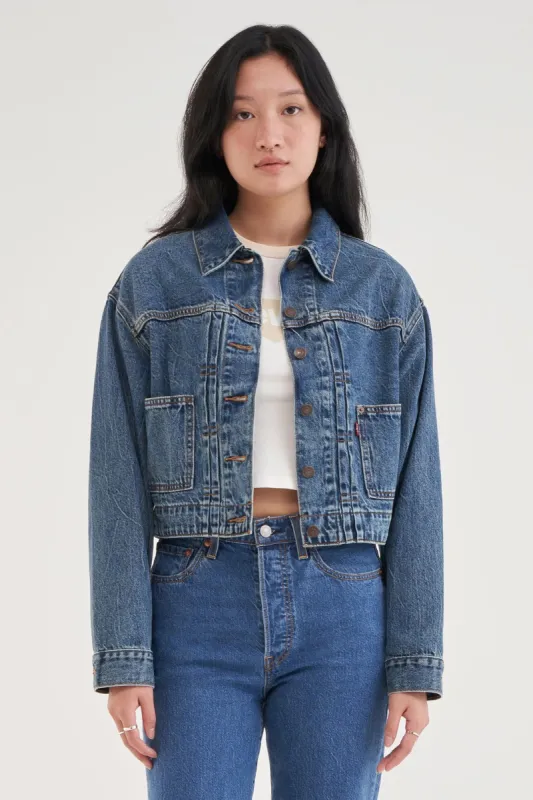 Tailored 90s Trucker sold by Hills Dry Goods