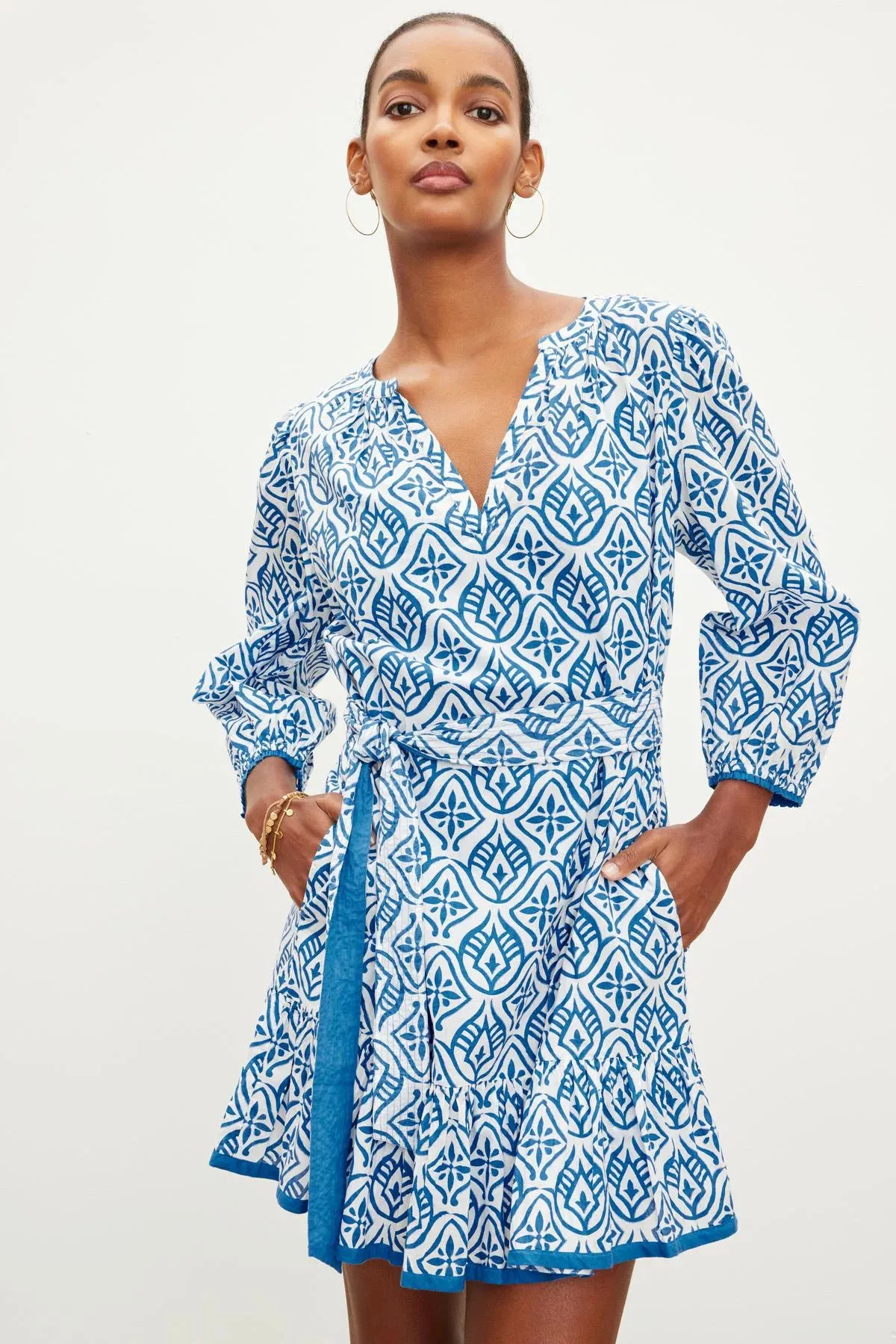 Kenley Printed Boho Dress sold by Hills Dry Goods product image thumbnail 2
