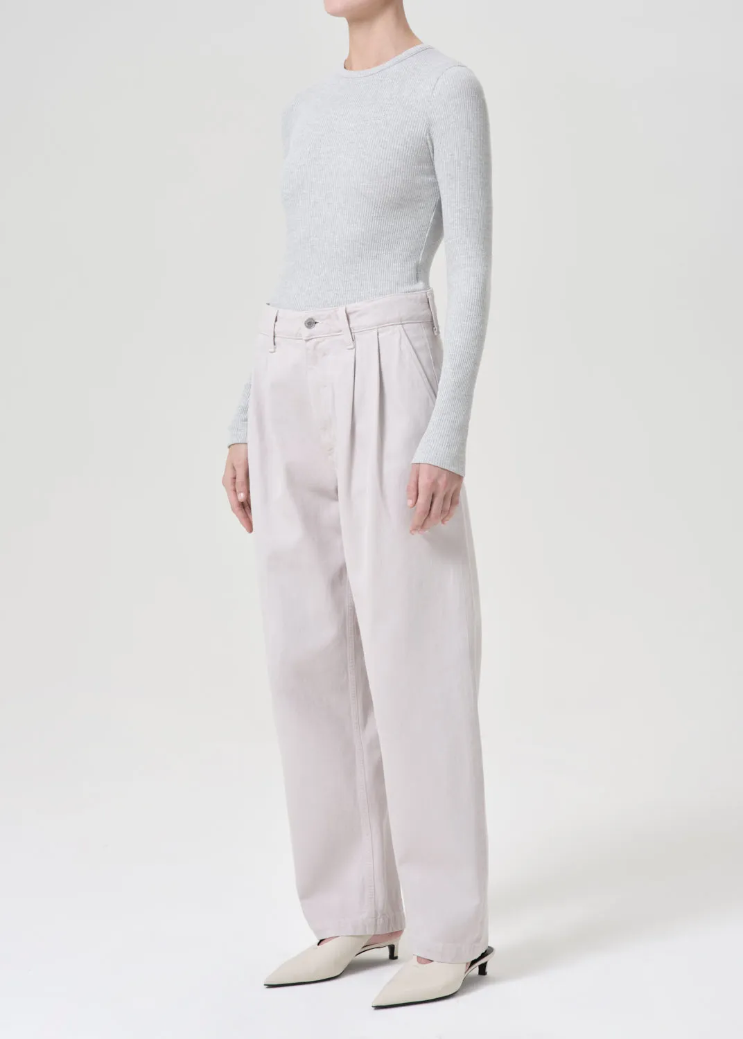 Alma Shrunken Crewneck sold by Hills Dry Goods product image thumbnail 2