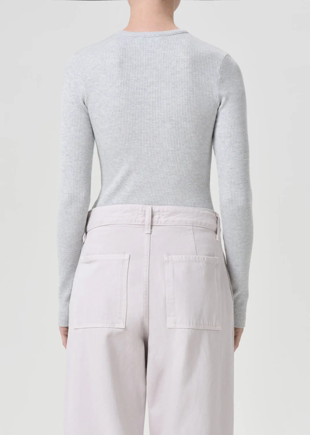 Alma Shrunken Crewneck sold by Hills Dry Goods product image thumbnail 4