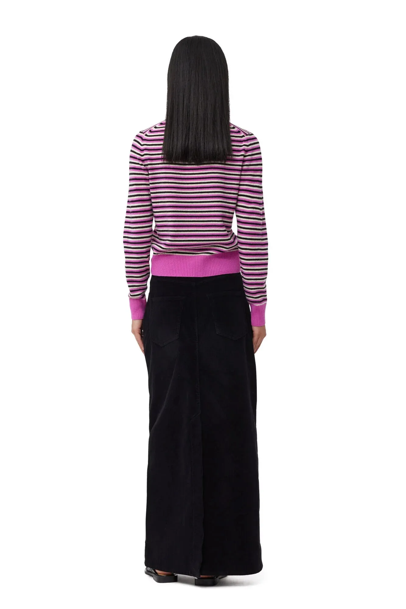Striped Cashmere Polo Sweater sold by Hills Dry Goods product image thumbnail 3