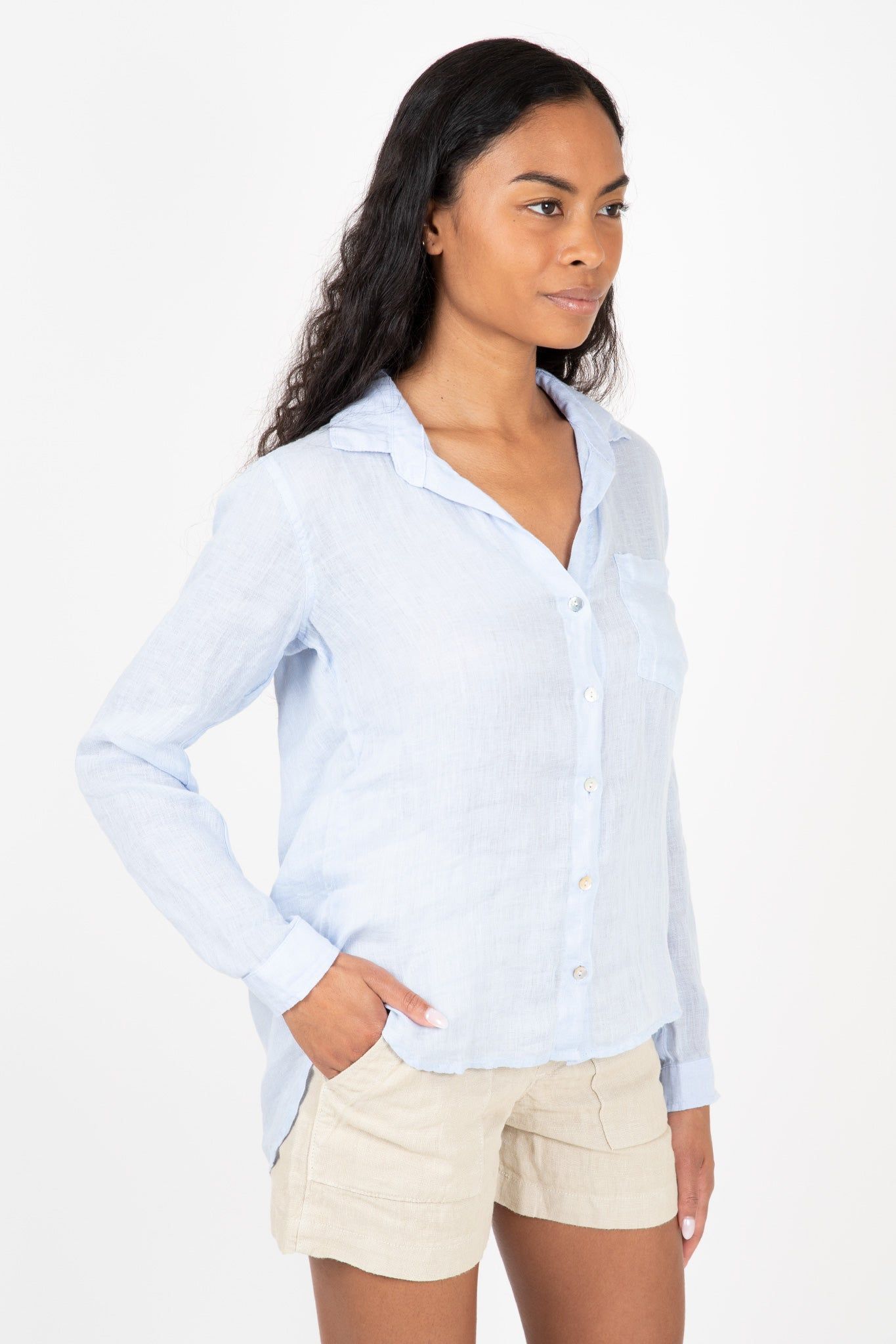 Linen Pocket Button Down sold by Hills Dry Goods product image thumbnail 3