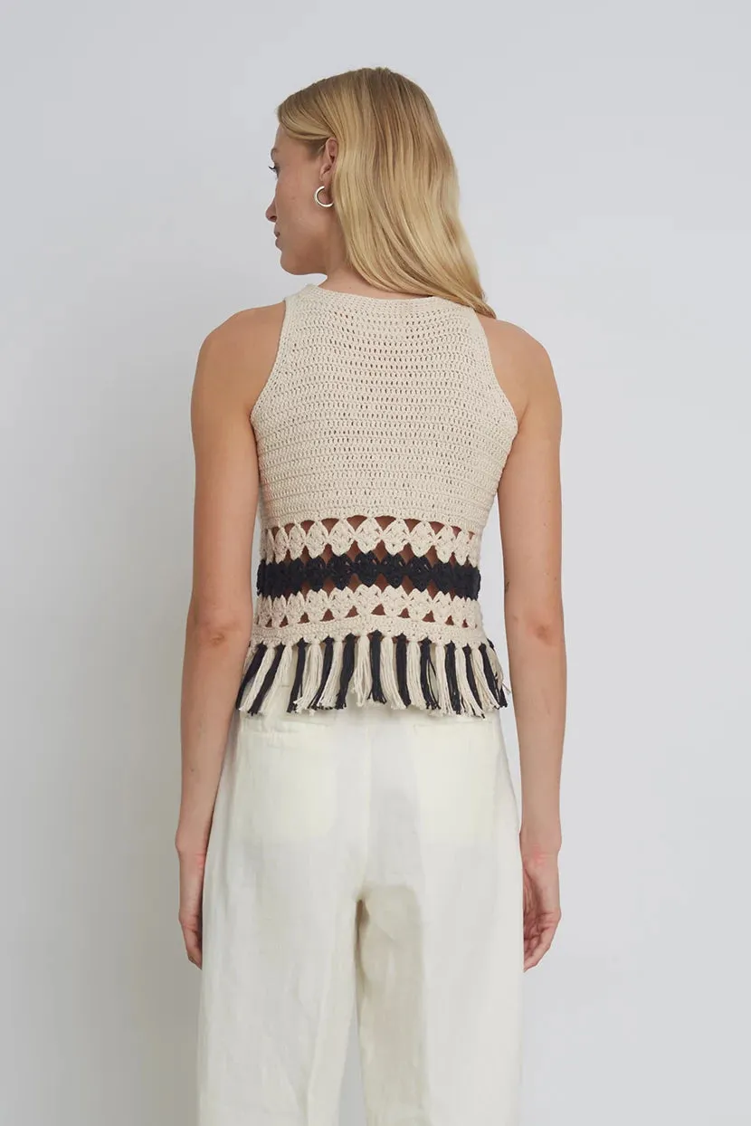 Marie Crochet Tank sold by Hills Dry Goods product image thumbnail 4