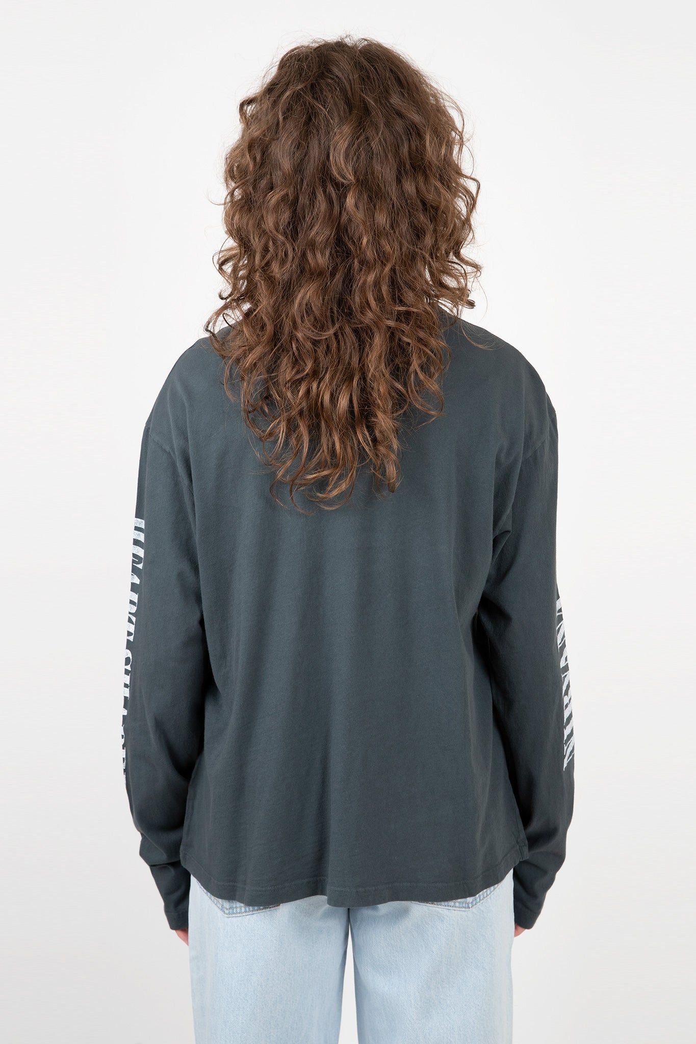 Nirvana Flower Heart Crew Long Sleeve Tee sold by Hills Dry Goods product image thumbnail 3