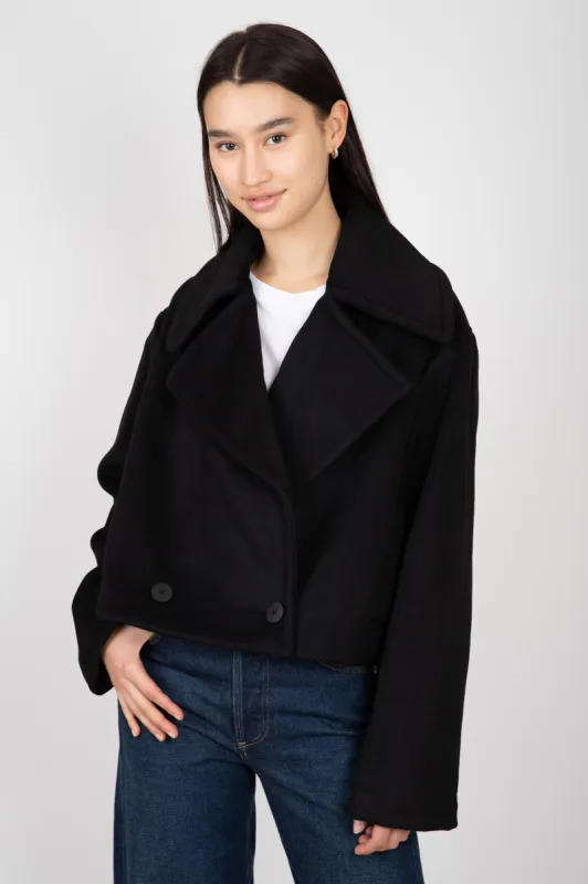 Carver Cropped Coat sold by Hills Dry Goods