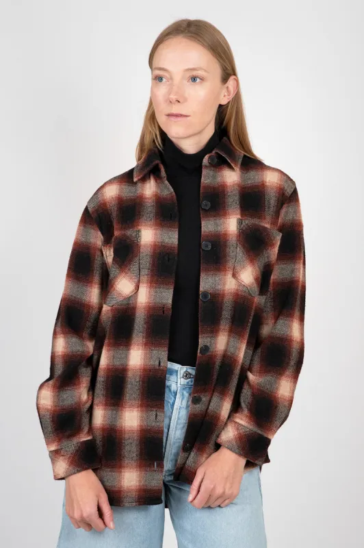 Two Pocket Oversize Shacket sold by Hills Dry Goods