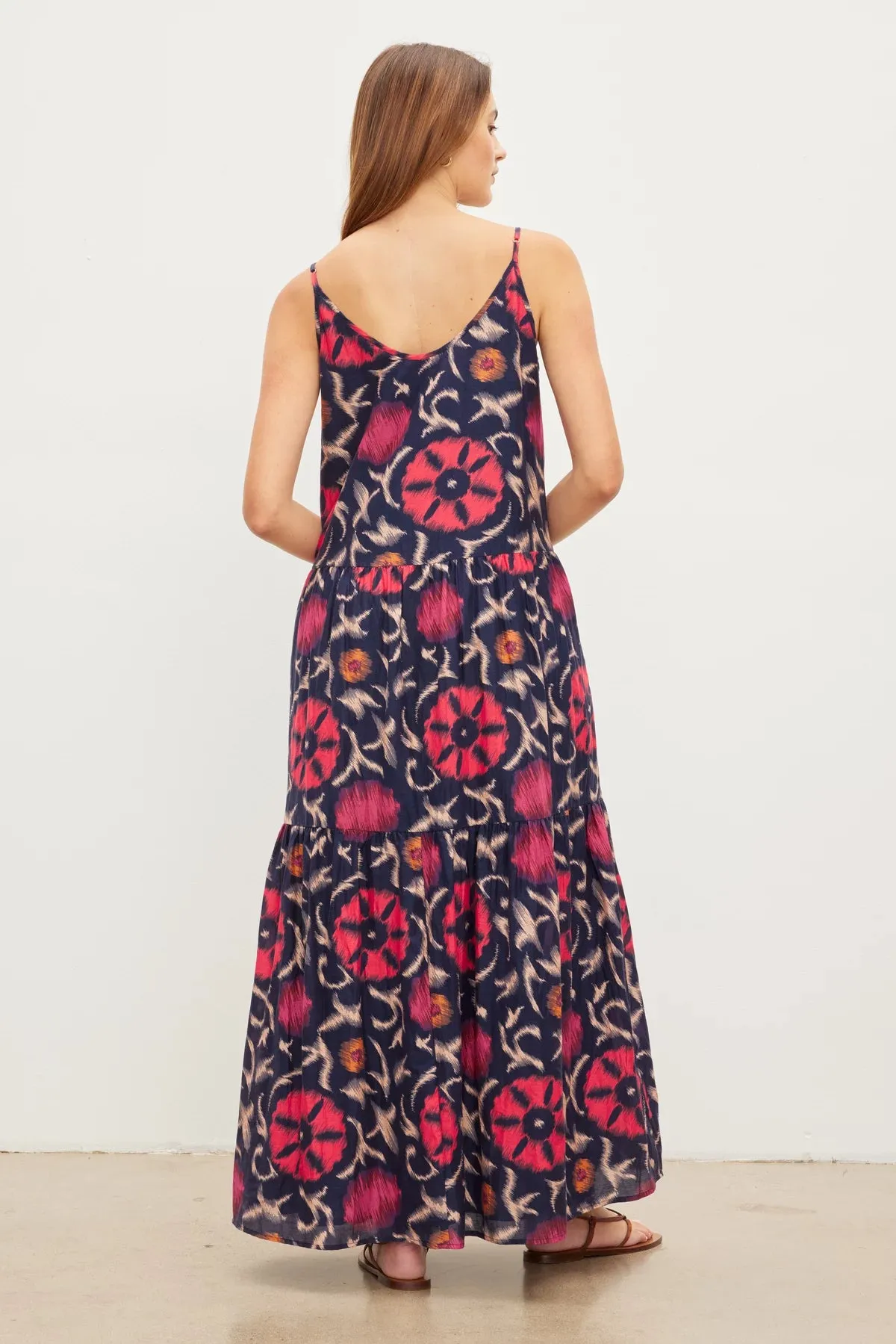 Kate Printed Silk Cotton Voile Tank Dress sold by Hills Dry Goods product image thumbnail 3
