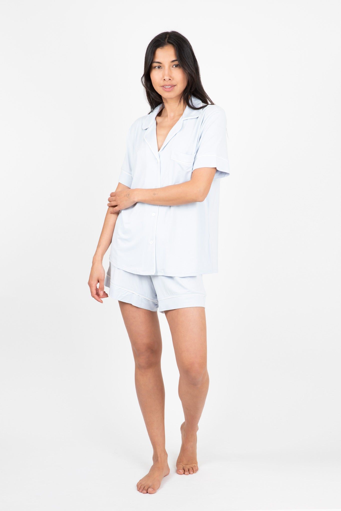 Gisele TENCEL™ Modal Relaxed Short PJ Set sold by Hills Dry Goods product image thumbnail 2