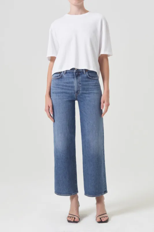 Harper Crop Jean sold by Hills Dry Goods