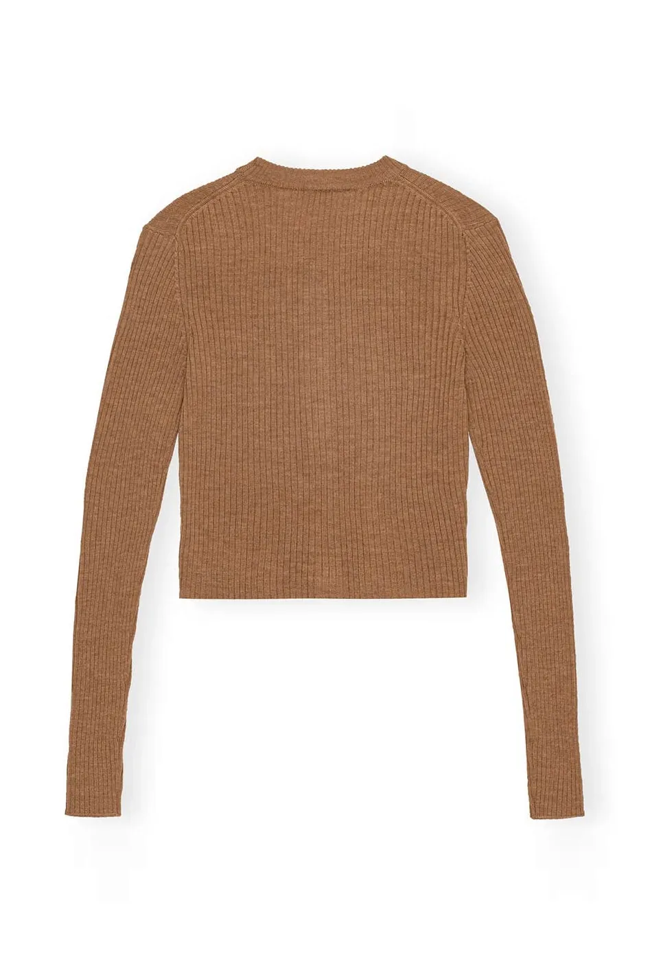 Mini Ribbed Merino Cardigan sold by Hills Dry Goods product image thumbnail 2