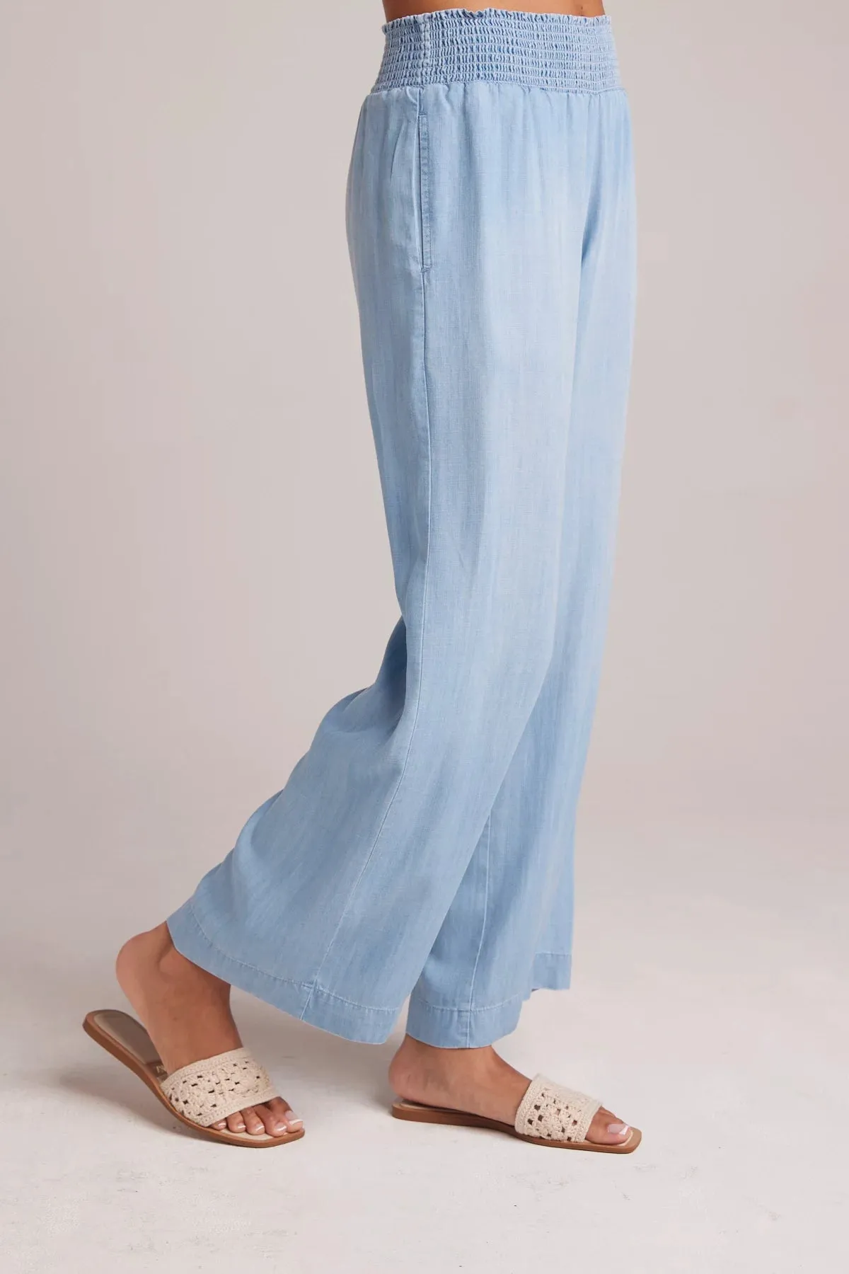Smocked Waist Wide Leg Pant sold by Hills Dry Goods product image thumbnail 2