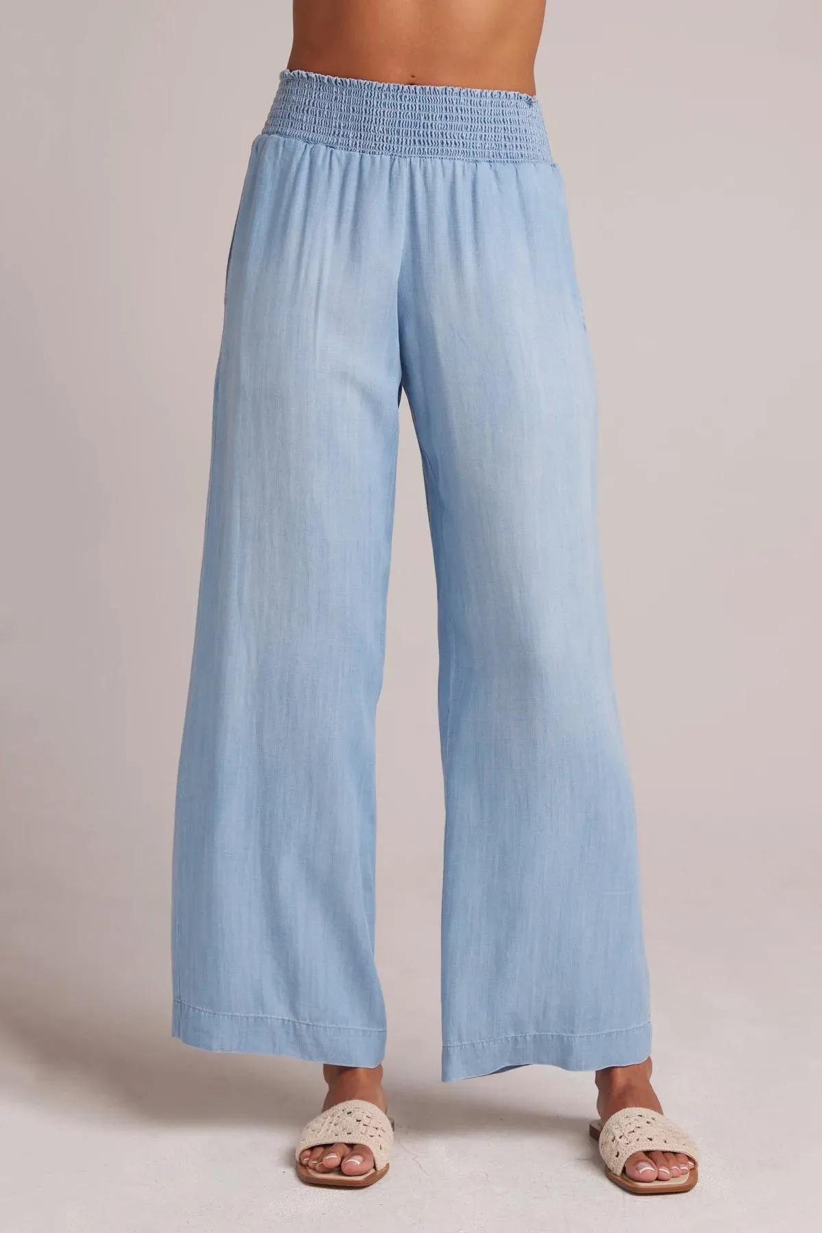 Smocked Waist Wide Leg Pant sold by Hills Dry Goods