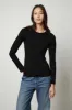 Zofina Gauzy Whisper Fitted Crew Neck Tee sold by Hills Dry Goods
