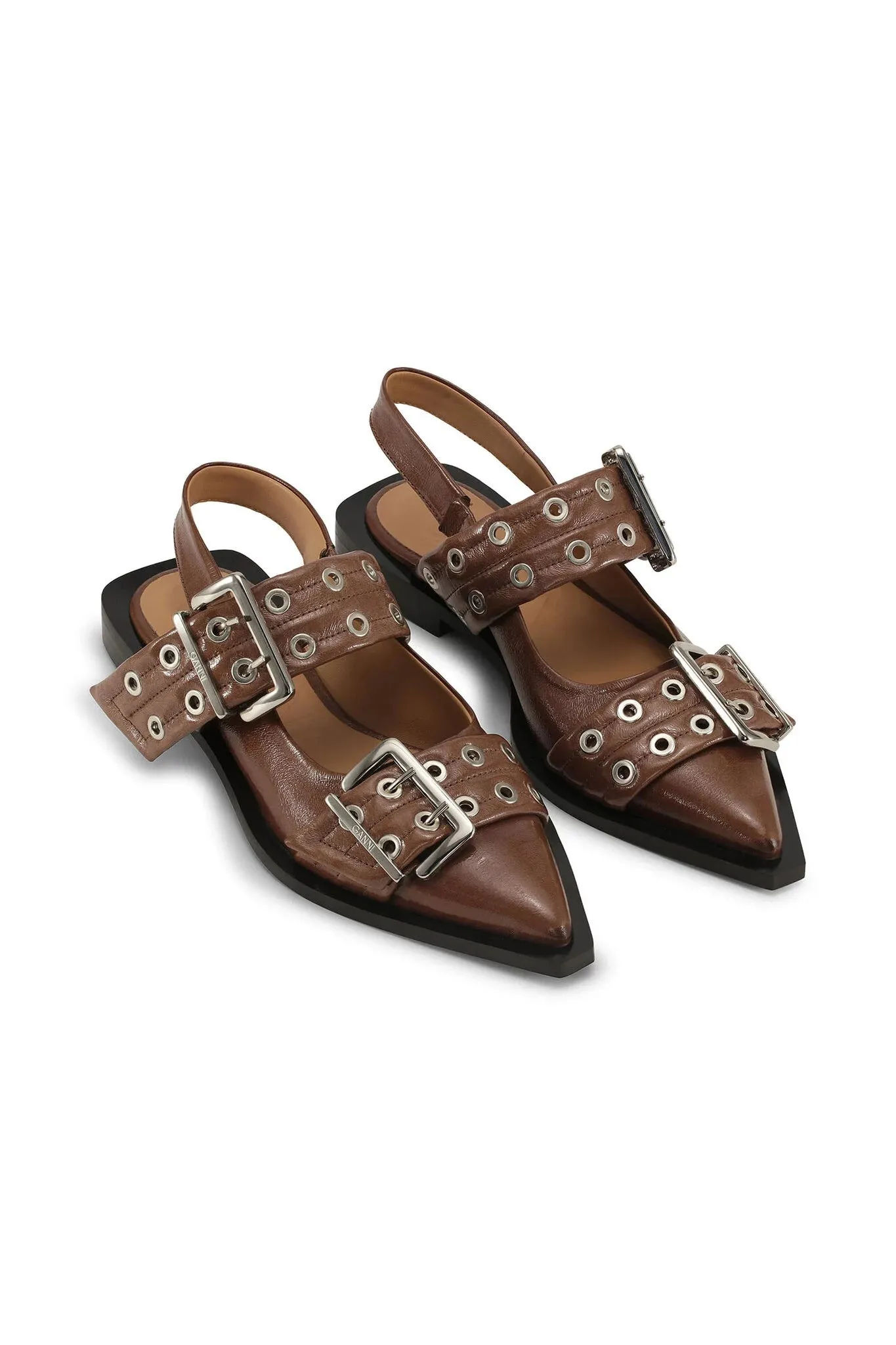 Feminine Buckle Ballerinas sold by Hills Dry Goods product image thumbnail 3